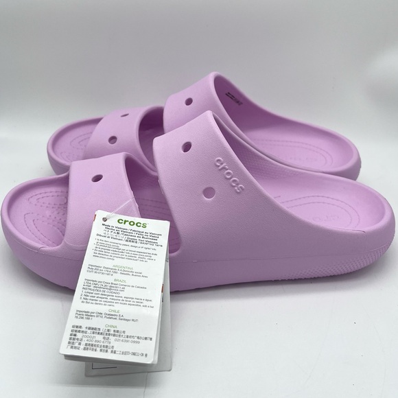 Crocs Classic Sandal Pink Lavender W 12 / M 10 - Picture 1 of 5